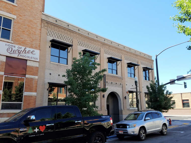 The Idaho Milling and Elevator Company building (1906) in Boise, Idaho, was designed by Tourtellotte and Hummel and is part of the South 8th Street Historic District.