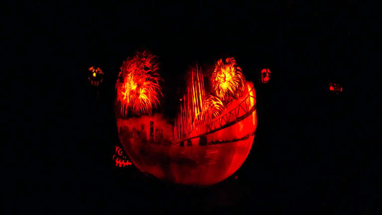 Iroquois Park has been transformed into the site of Louisville's newest must-see Halloween attraction as part of the Jack O'Lantern Spectacular that opens tonight.

For three weeks more than 30 local artists have been drawing, carving and chiseling