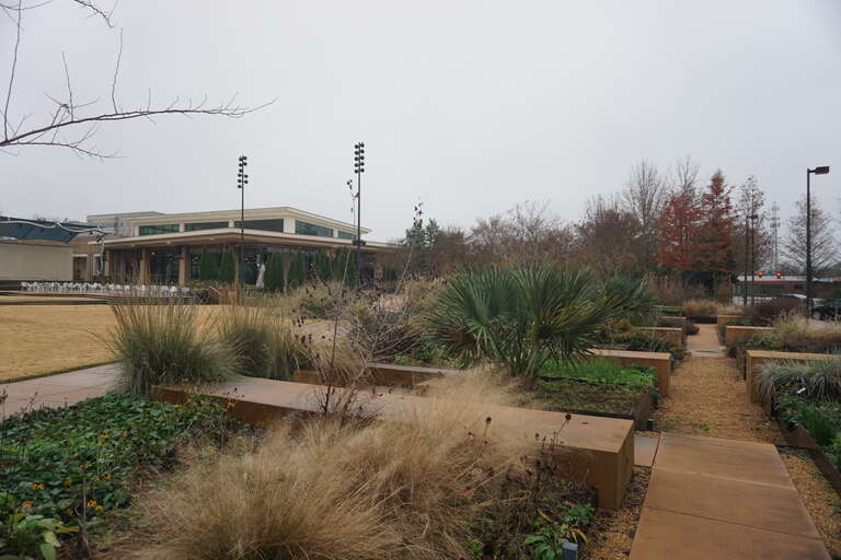 The Art Garden at the Mississippi Museum of Art in Jackson, Mississippi (United States).