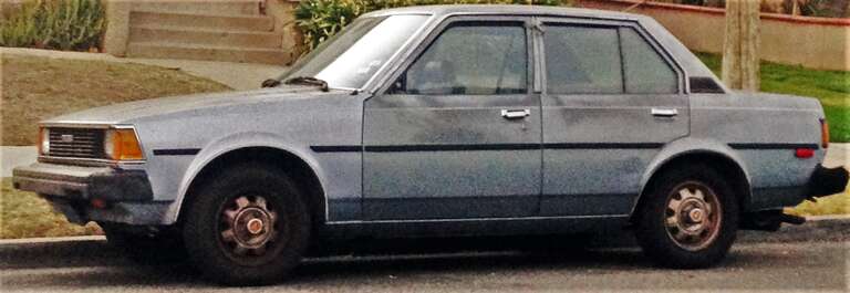 Toyota Corolla Sedan (KE70). I love old Japanese cars, especially the older corollas.