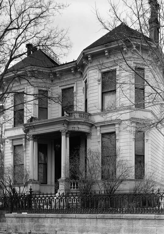 Front of the King-McBride Mansion, located at 26-28 S. Howard Street in Virginia City, Nevada, United States.  
Built in 1876, it is listed on the National Register of Historic Places and is part of the Virginia City Historic District, a National