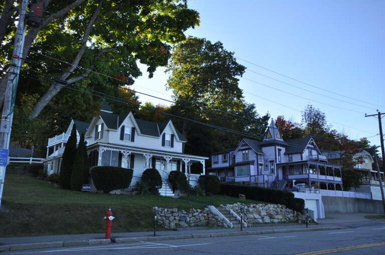 New Hampshire Veterans' Association Historic District, Weirs Beach (Laconia), New Hampshire.