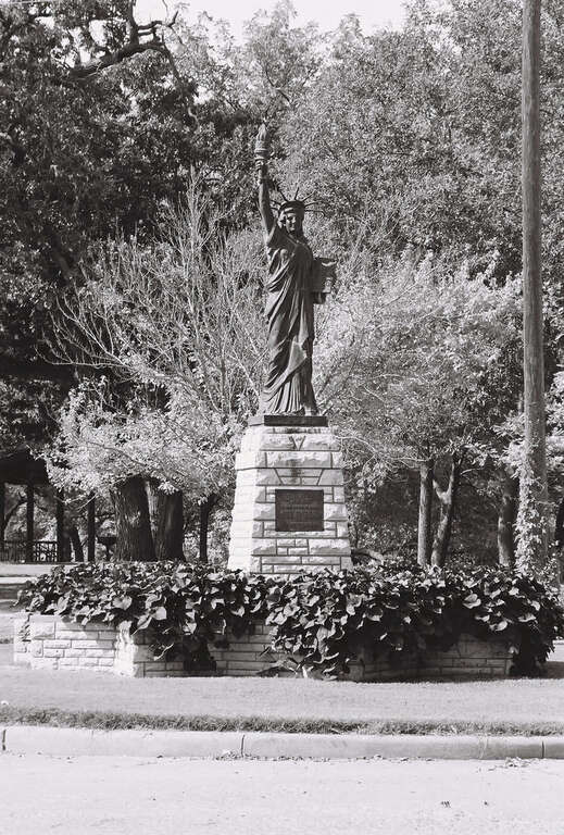Lady Liberty, part of Strengthen the Arm of Liberty in Oakdale Park, Salina, KansasLady Liberty