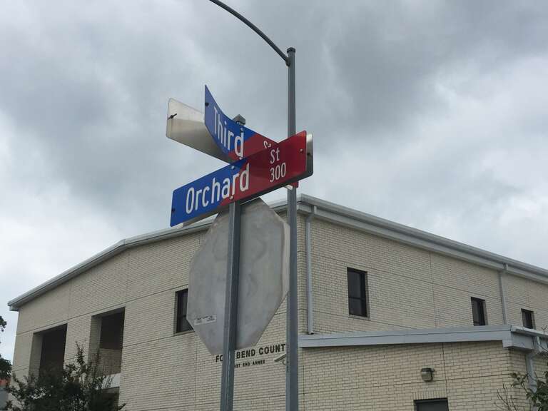 Missouri city street sign