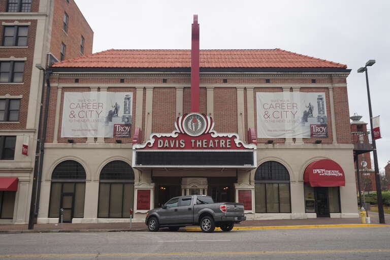 The Davis Theatre for the Performing Arts in Montgomery, Alabama (United States).