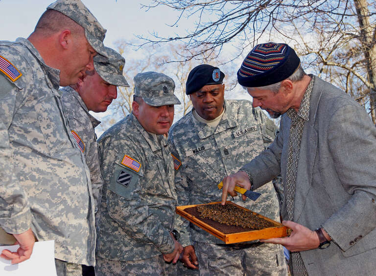 ATHENS, Ga., Feb. 15, 2011 – Georgia Army Guardsmen with the 201st Agricultural Development Team (ADT), along with a small group from the 265th Regional Support Group ADT, are here at the University of Georgia training-up on the basic techniques they