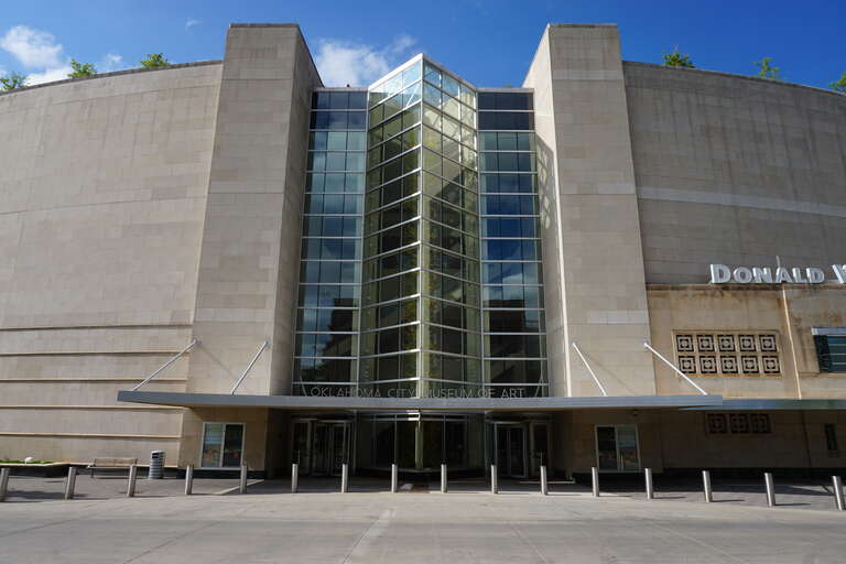 The Oklahoma City Museum of Art in Oklahoma City, Oklahoma (United States).