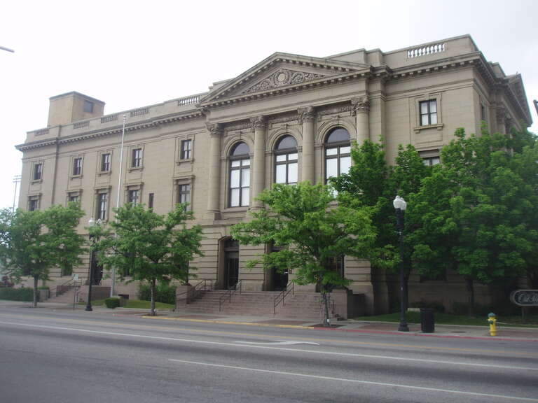 The Old Post Office, a historic building in Ogden, Utah, United States.