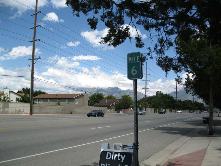 Old UT-209 Milepost 6