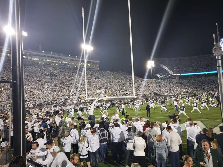 The Penn State Whiteout in 2019