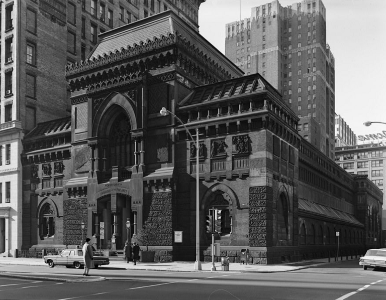 Pennsylvania Academy of the Fine Arts, a National Historic Landmark in Philadelphia