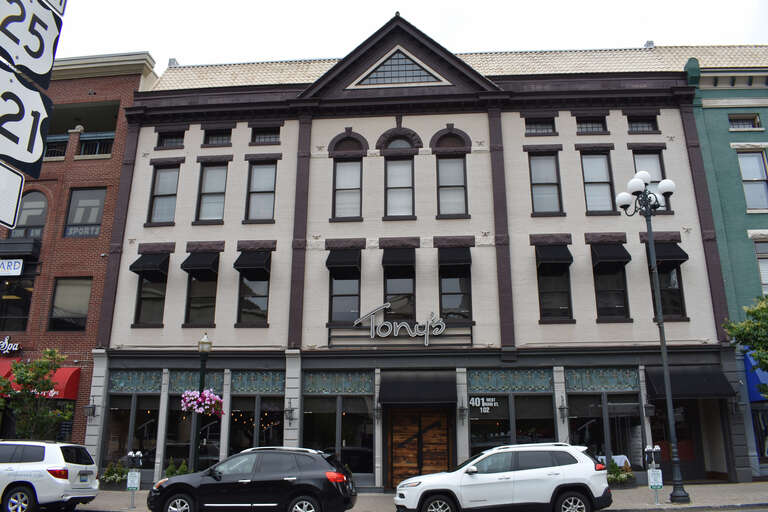 The Victorian Commercial Block in Lexington, Kentucky, also known as the Square, is listed on the National Register of Historic Places.