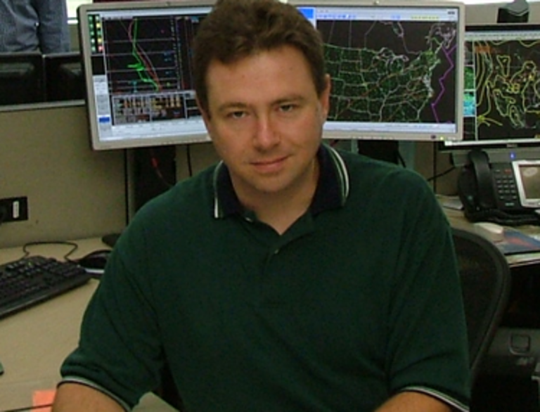 A photo of meteorologist Roger Edwards, accompanying an interview with SPC and the NOAA Office of Communications.