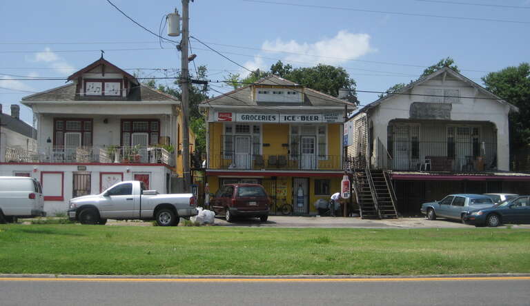New Orleans: St. Claude Avenue, Bywater section.