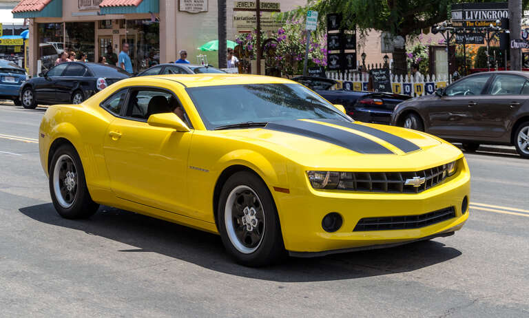 Chevrolet Camaro in San Diego, California, USA