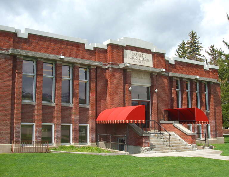 The Smithfield Public Library, built in 1921 as a Carnegie library, is a historic building in Smithfield, Utah, United States.