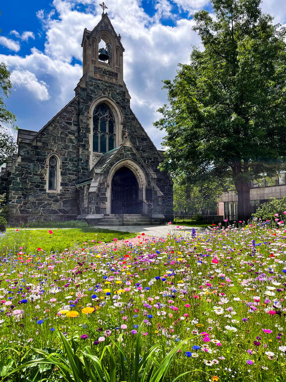 Swedenborgian church in Cambridge, Massachusetts, near Harvard University