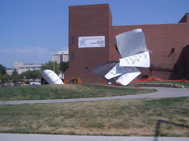 Torn Notebook Sculpture