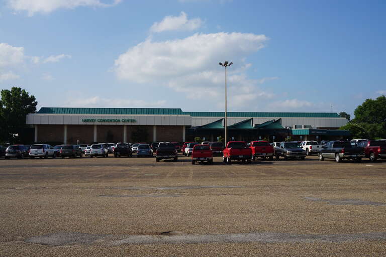 The Harvey Convention Center at the Rose Garden Center in Tyler, Texas (United States).