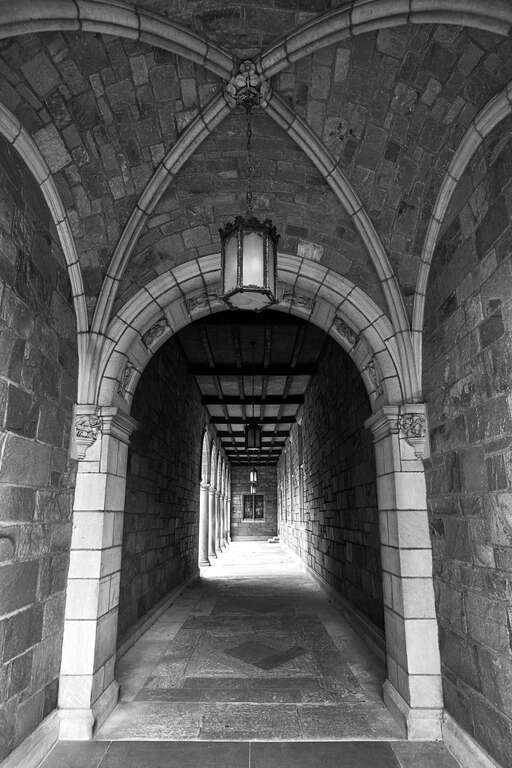 500px provided description: View down a hall of the University of Michigan Law Quad

Visit my &amp;lt;a href=&quot;www.smart-art.org&quot;&amp;gt;website&amp;lt;/a&amp;gt; for more creative work outside of photography. [#city ,#contrast ,#architecture ,#black and white