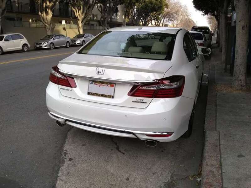 2016-2017 Honda Accord (facelift) photographed in San Francisco, California, USA.