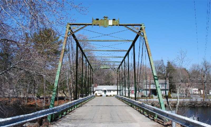 Arkwright Bridge over North Branch Pawtuxet River, Arkwright Village, Rhode Island
