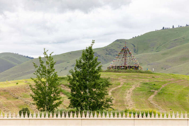 Garden of One Thousand Buddhas in Arlee, Montana, USA