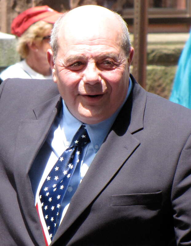 Buddy Cianci at the Bristol Fourth of July Parade in 2009.