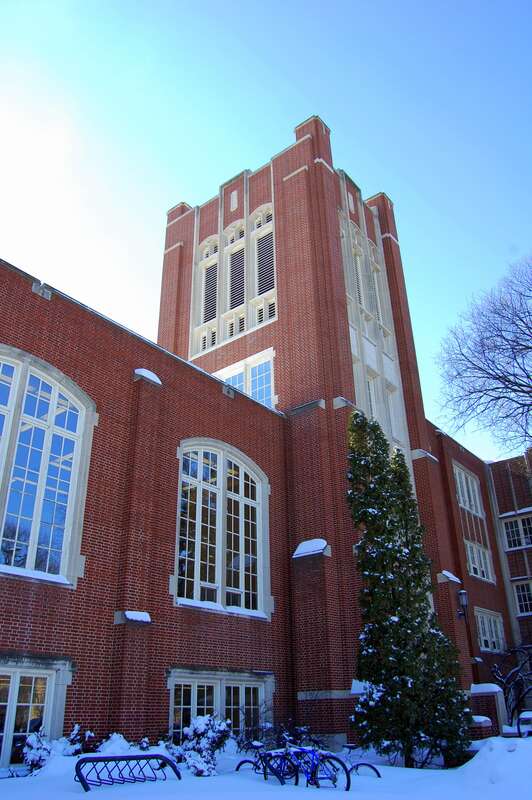 Chester Fritz Library, campus of the University of North Dakota
