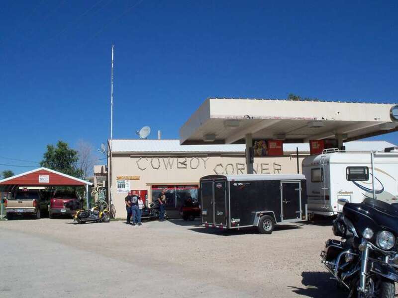 Cowboy Corner in Interior, South Dakota