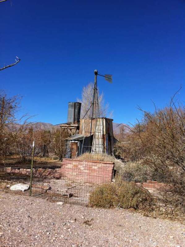 Historical ruin &quot;declared mercantile area&quot; in Goodsprings
