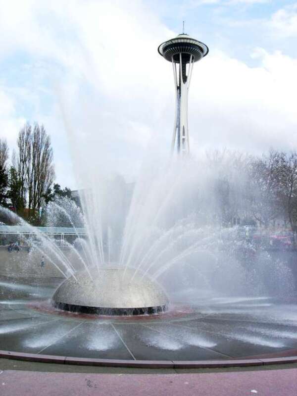 International Fountain &amp;amp; Space Needle