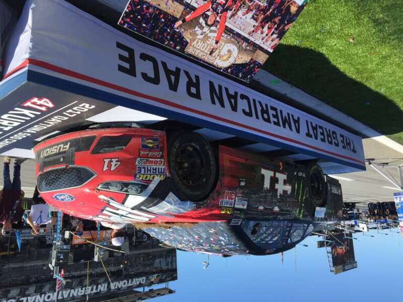 Kurt Busch's car that won the 2017 Daytona 500