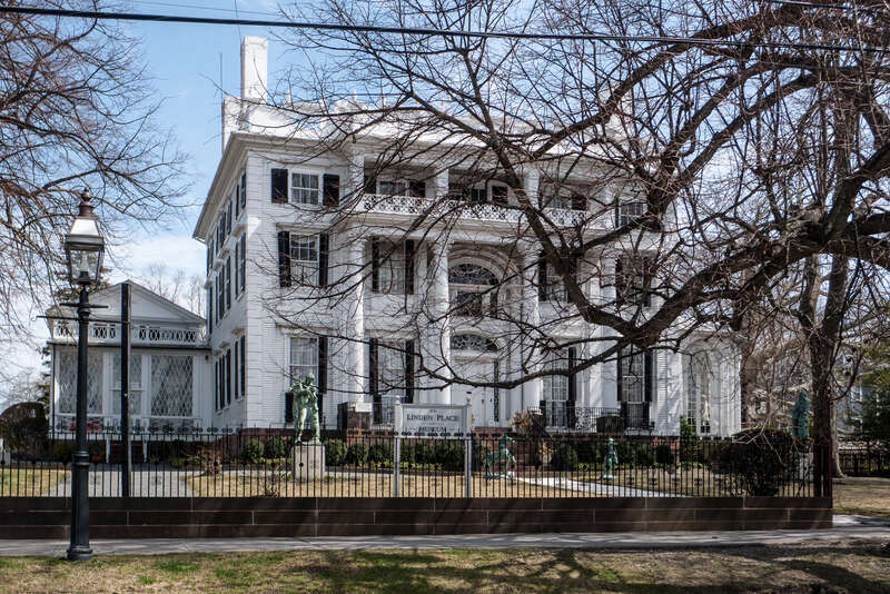 Linden Place (Bristol, Rhode Island), home of Samuel P. Colt and George DeWolf.