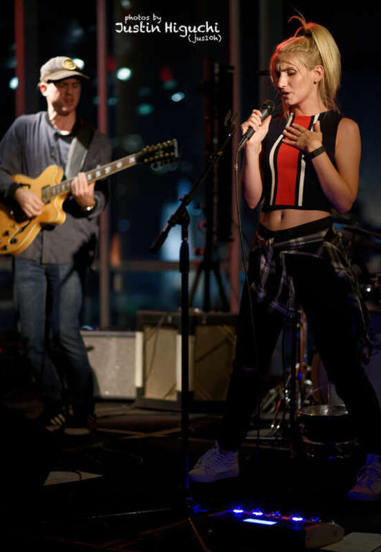 Linney performing &quot;Live at the Loft&quot; in the W Hotel in Hollywood, Los Angeles, California, on Wednesday, August 10th, 2016.
