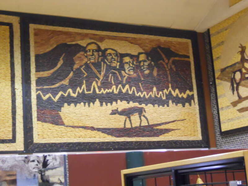 The original Mitchell Corn Palace (known as &quot;The Corn Belt Exposition&quot;) was built in 1892 to showcase the rich soil of South Dakota and encourage people to settle in the area. It was a wooden castle structure on Mitchell's Main Street. In 1904–1905,