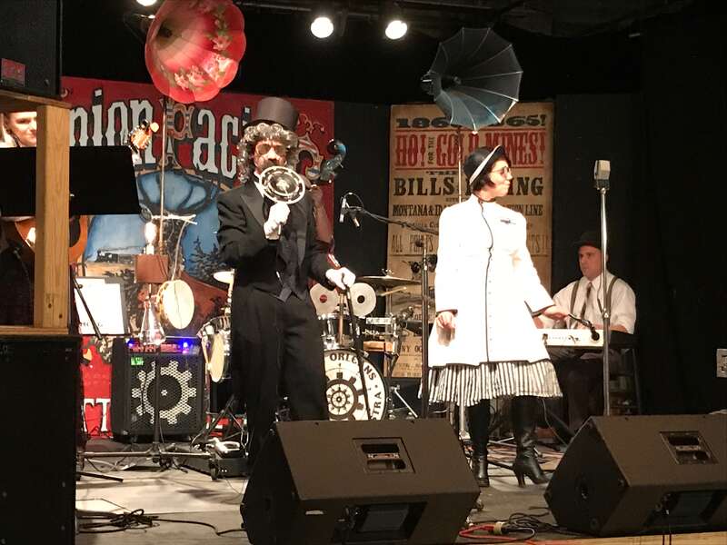 New Orleans Steamcog Orchestra plays at the Louisiana Steampunk Festival 2017