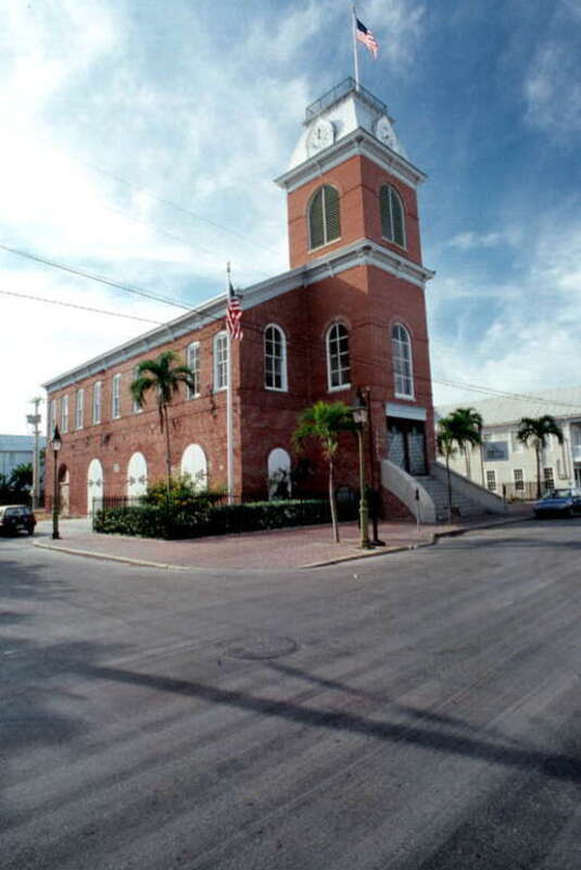 Local call number: DM0062
Title: Old City Hall building at 510 Greene Street: Key West, Florida
Date: November 1989
Physical descrip: 1 slide - col.
Series Title: Dale M. McDonald Collection
Repository:  State  Library and Archives of Florida, 500 S.
