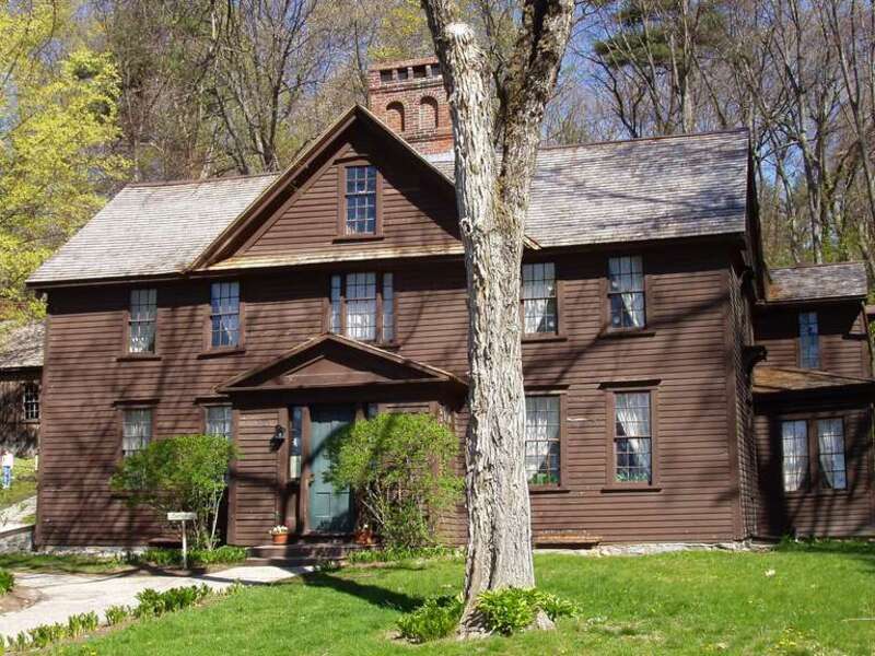 Orchard House - Concord, Massachusetts. Former home of Bronson Alcott and family, including his daughter Louisa May Alcott. Her novel &quot;Little Women&quot; was written in the house in 1868, and loosely based on both the house itself and her family.