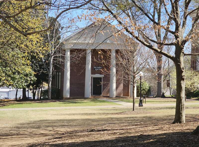 Phi Kappa Hall at the University of Georgia in Athens, Georgia