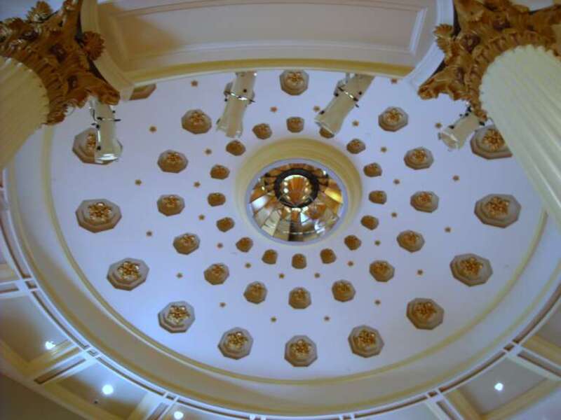 Senate chamber lighting