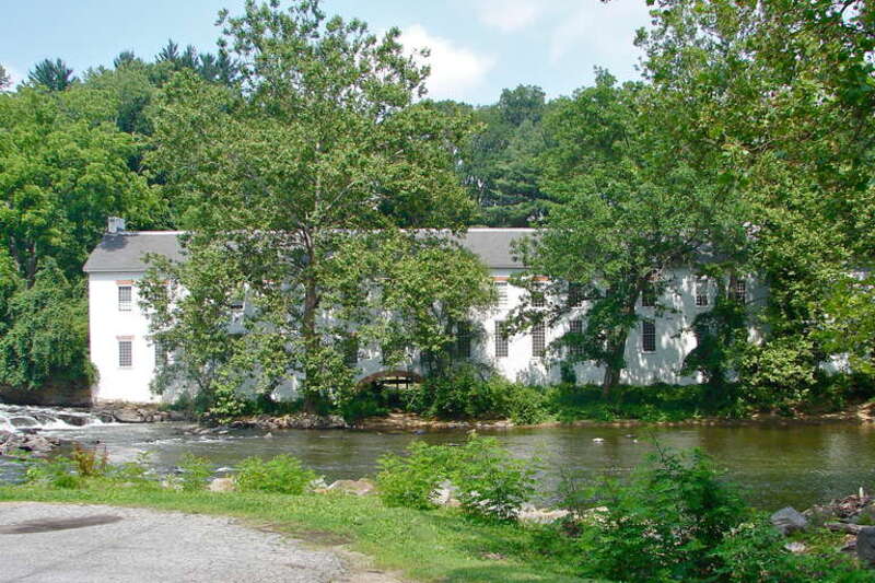 Walker's Mill and Walker's Bank on the NRHP since February 1, 1972.	North of Wilmington on eastern bank of Brandywine Creek at Rising Sun Lane Bridge, Wilmington, Delaware.  I believe it is owned by the Du Pont family. Near Hagley Museum and across