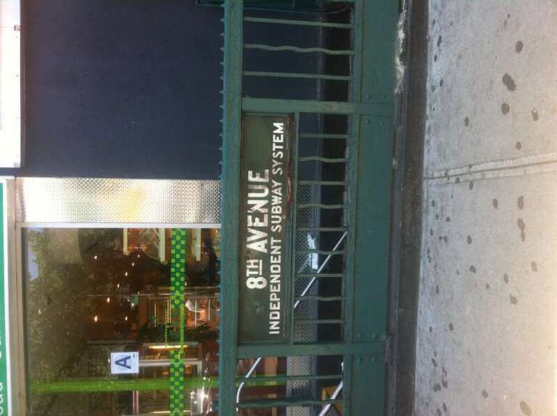 8th avenue subway sign, NYC