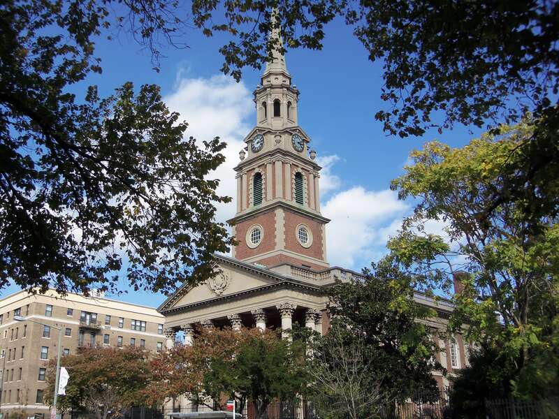 All Souls Church, Unitarian Church on 16th Street NW, Washington, DC.