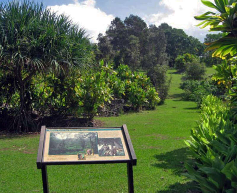 The Amy B. H. Greenwell Ethnobotanical Garden is a botanical garden operated by the Bernice P. Bishop Museum, located near Captain Cook, Hawaii in the Kona District on the Island of Hawaii