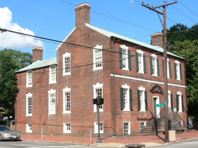 The Crozet House in Richmond, Virginia; on the National Register of Historic Places
