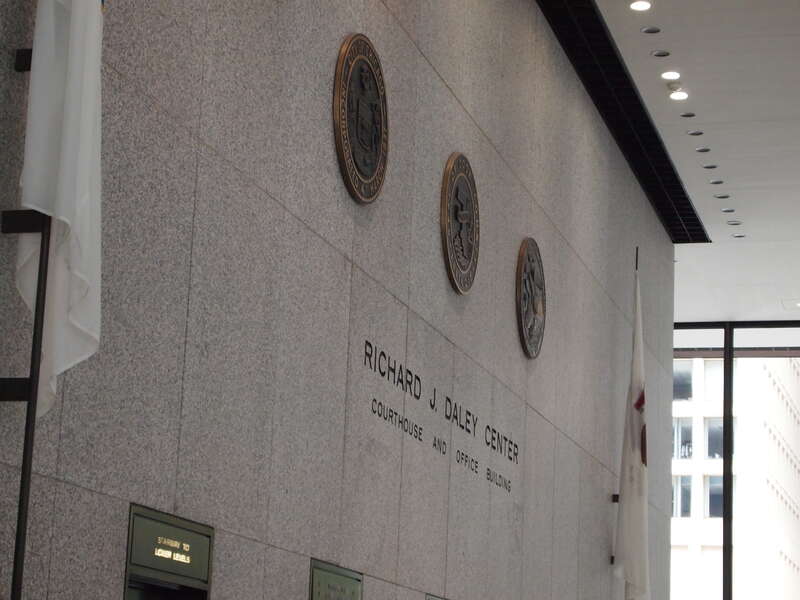 Richard J. Daley Center Courthouse and Office Building.