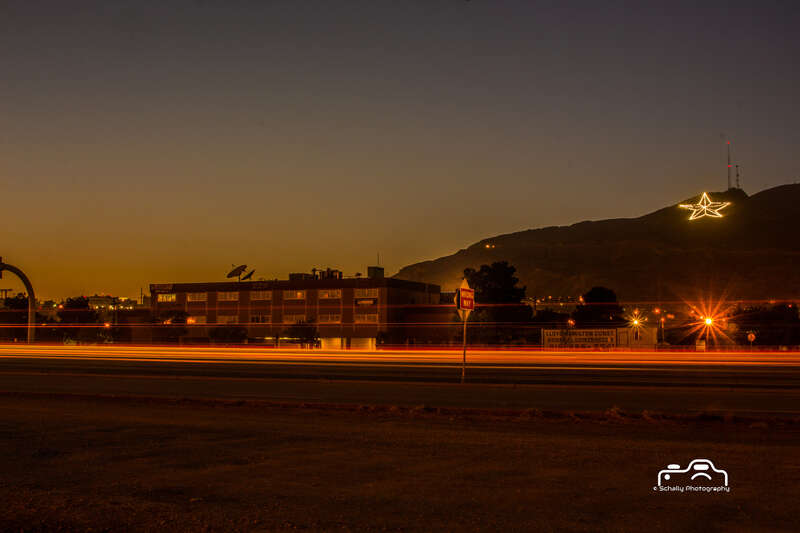 500px provided description: I-10 in El Paso at Night.... [#landscape ,#city ,#sea ,#sunset ,#street ,#water ,#downtown ,#reflection ,#beach ,#travel ,#night ,#sun ,#light ,#clouds ,#ocean ,#twilight ,#car ,#architecture ,#cityscape ,#culture ,#sand