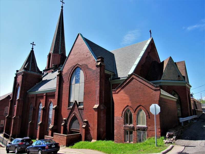 Sacred Heart Music Center, formerly Sacred Heart Cathedral, in Duluth, Minnesota.
