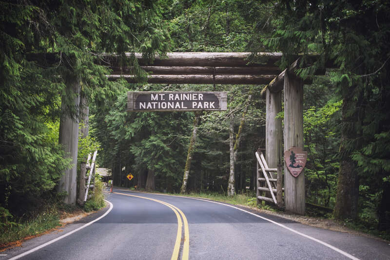 Nisqually Entrance to Mount Rainier National Park